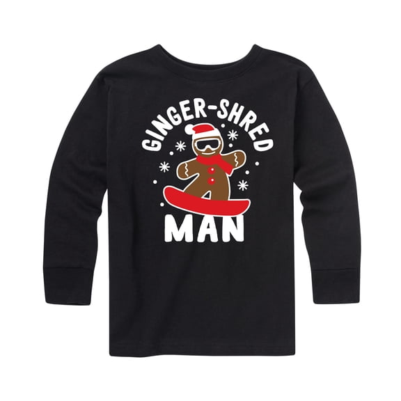 Instant Message - Ginger Shred Man - Youth Long Sleeve Tee