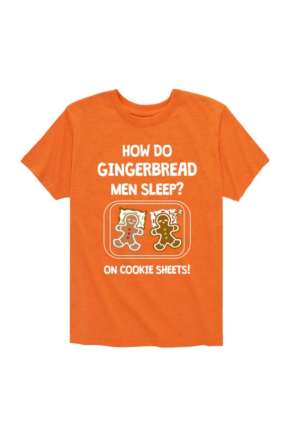 - Gingerbread Men Cookie Sheets Christmas - Toddler & Youth Short Sleeve Graphic T-Shirt