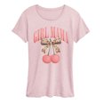 thumbnail image 1 of Instant Message - Girl Mama Cherries - Women's Short Sleeve Graphic T-Shirt, 1 of 4