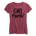 thumbnail image 1 of Instant Message - Girl Mama Squaredothers Day Gift - Women's Short Sleeve Graphic T-Shirt, 1 of 5