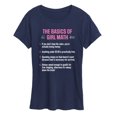 thumbnail image 1 of Instant Message - Girl Math Basics - Women's Short Sleeve Graphic T-Shirt, 1 of 5