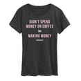 thumbnail image 1 of Instant Message - Girl Math Coffee Short Sleeve Graphic T-Shirt, 1 of 6