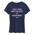 thumbnail image 1 of Instant Message - Girl Math Coffee Short Sleeve Graphic T-Shirt, 1 of 5