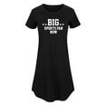 thumbnail image 1 of Instant Message - Girls & Sports - Big Sports Fan Now - Women's Any Way Dress, 1 of 7