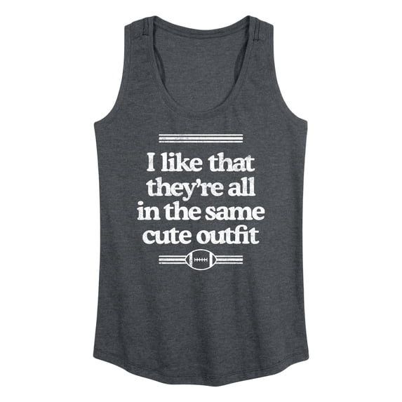 Instant Message - Girls & Sports - Cute Matching Outfits - Women's Racerback Tank Top