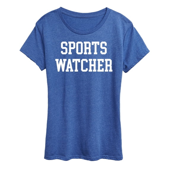 Instant Message - Girls & Sports - Sports Watcher - Women's Short Sleeve Graphic T-Shirt