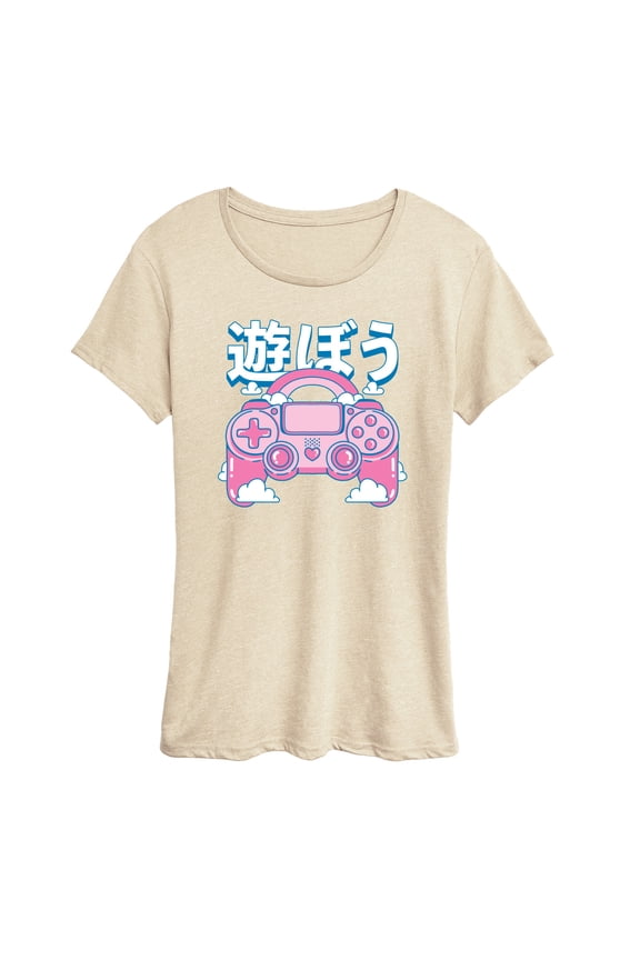 - Girly Game Controller - Women's Short Sleeve Graphic T-Shirt