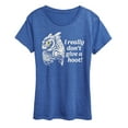 thumbnail image 1 of Instant Message - Give A Hoot Owl - Women's Short Sleeve Graphic T-Shirt, 1 of 5