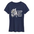 thumbnail image 1 of Instant Message - Give A Hoot Owl - Women's Short Sleeve Graphic T-Shirt, 1 of 5