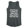 thumbnail image 1 of Instant Message - Give Me Coffee Wine - Women's Racerback Tank Top, 1 of 6