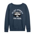 thumbnail image 1 of Instant Message - Give Us This Day Our Daily Dread - Women's Lightweight Terry Long Sleeve Shirt, 1 of 6