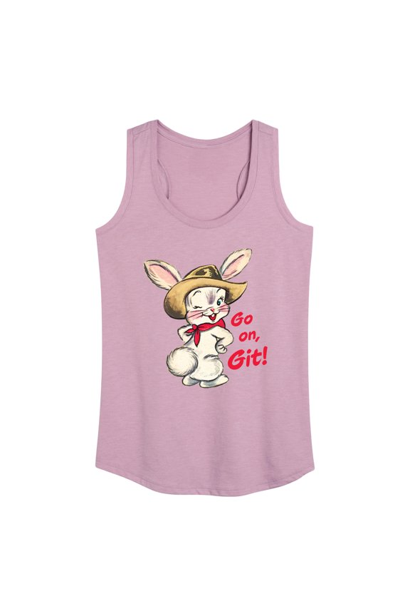 - Go On Git - Women's Racerback Tank Top