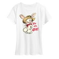 thumbnail image 1 of Instant Message - Go On Git - Women's Short Sleeve Graphic T-Shirt, 1 of 6