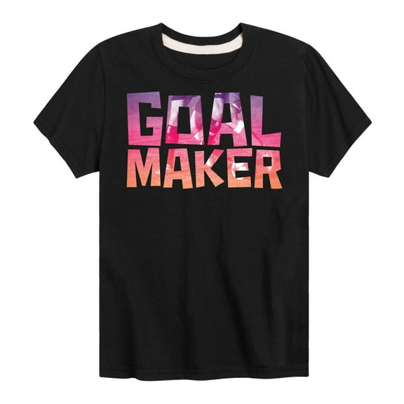 Instant Message - Goal Maker - Toddler & Youth Short Sleeve Graphic T-Shirt