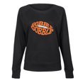 thumbnail image 1 of Instant Message - Gobble Gobble Football - Ladies Lightweight French Terry Long Sleeve Shirt, 1 of 5