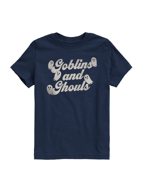 - Goblins and Ghouls Boys' Short Sleeve Graphic T-Shirt