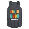 thumbnail image 1 of Instant Message - God is Good All the Time - Women's Racerback Tank Top, 1 of 6