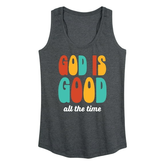 Instant Message - God is Good All the Time - Women's Racerback Tank Top