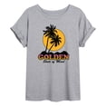 thumbnail image 1 of Instant Message - Golden State of Mind Oversized Graphic T-Shirt, 1 of 5