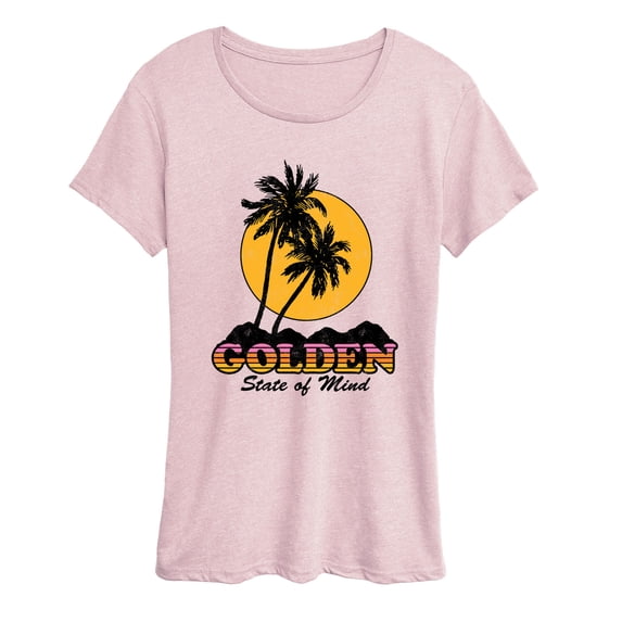 Instant Message - Golden State of Mind - Women's Short Sleeve Graphic T-Shirt