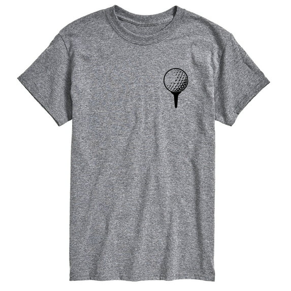 Instant Message - Golf Ball On Tee - Men's Short Sleeve Graphic T-Shirt