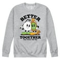 thumbnail image 1 of Instant Message - Golf Mascots Better Together Graphic Fleece Sweatshirt, 1 of 6