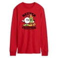 thumbnail image 1 of Instant Message - Golf Mascots Better Together - Men's Long Sleeve Graphic T-shirt, 1 of 5