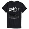 thumbnail image 1 of Instant Message - Golfer Definition Short Sleeve Graphic T-Shirt, 1 of 5