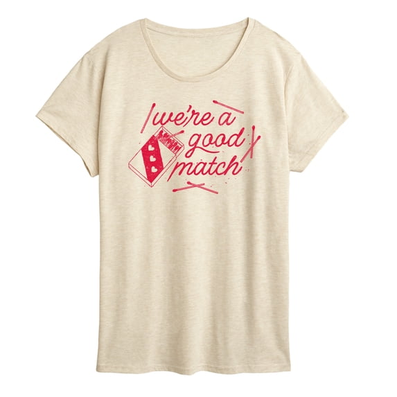 Instant Message - Good Match Women's Short Sleeve Graphic T-Shirt