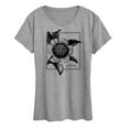 thumbnail image 1 of Instant Message - Good Morning With Flower - Women's Short Sleeve Graphic T-Shirt, 1 of 6