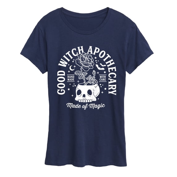 Instant Message - Good Witch Apothecary - Women's Short Sleeve Graphic T-Shirt
