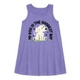 thumbnail image 1 of Instant Message - Goodest Boy  - Toddler & Youth Girls A-line Dress, 1 of 4