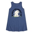 thumbnail image 1 of Instant Message - Goodest Boy  - Toddler & Youth Girls A-line Dress, 1 of 5