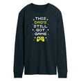 thumbnail image 1 of Instant Message - Got Game Dad  - Men's Long Sleeve T-Shirt, 1 of 6