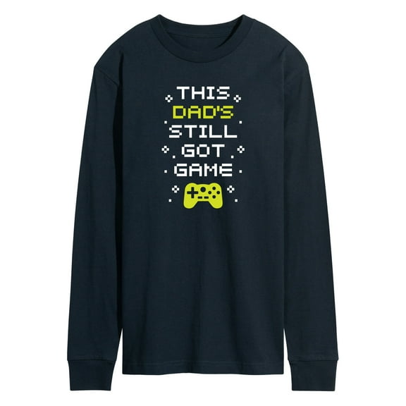 Instant Message - Got Game Dad  - Men's Long Sleeve T-Shirt