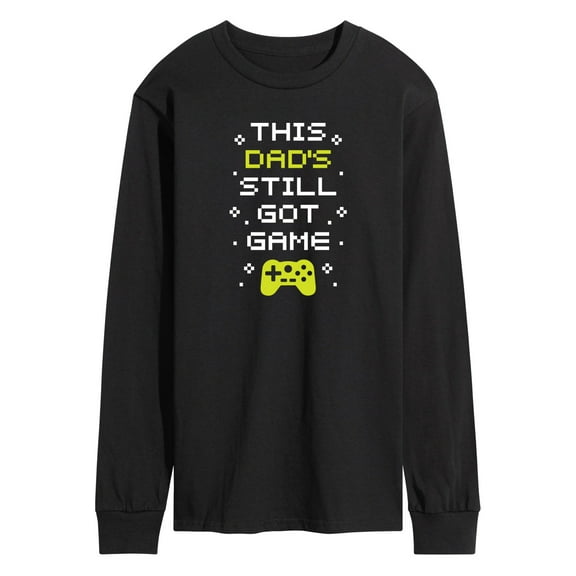 Instant Message - Got Game Dad  - Men's Long Sleeve T-Shirt