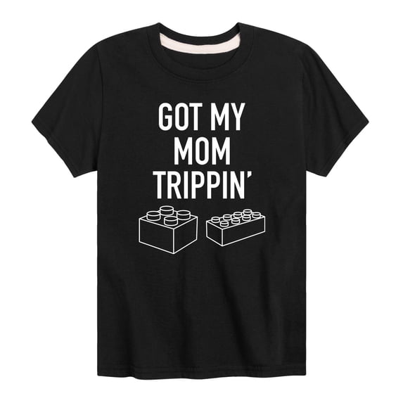 Instant Message - Got My Mom Trippin - Toddler And Youth Short Sleeve Graphic T-Shirt