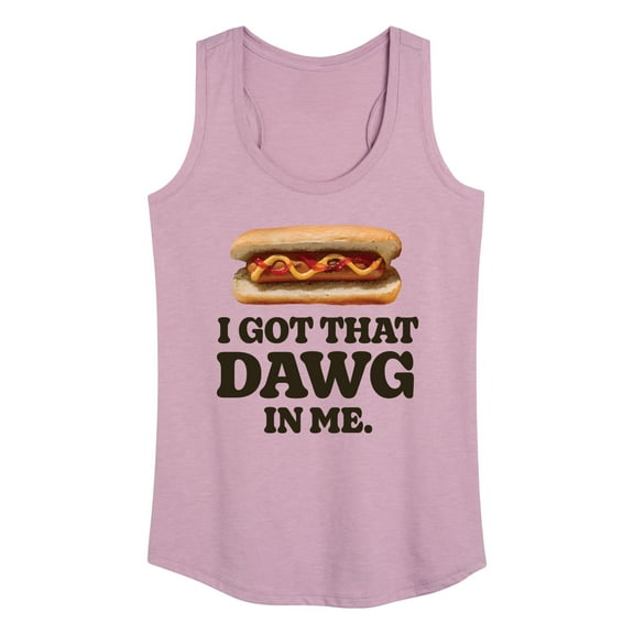 Instant Message - Got That Dawg In Me - Women's Racerback Tank Top