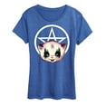 thumbnail image 1 of Instant Message - Goth Kitten - Women's Short Sleeve Graphic T-Shirt, 1 of 6