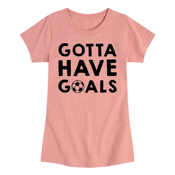 Instant Message - Gotta Have Goals Fitted Short Sleeve Graphic T-Shirt