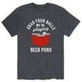 thumbnail image 1 of Instant Message - Grab Your Balls Beer Pong - Men's Short Sleeve Graphic T-Shirt, 1 of 5