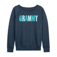 thumbnail image 1 of Instant Message - Grammy - Women's Lightweight French Terry Long Sleeve Shirt, 1 of 6