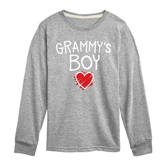 Instant Message - Grammys Boy - Toddler And Youth Long Sleeve Graphic T-Shirt
