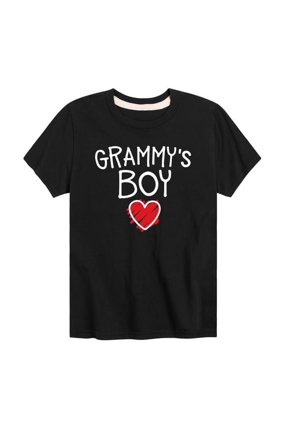 - Grammys Boy - Toddler And Youth Short Sleeve Graphic T-Shirt