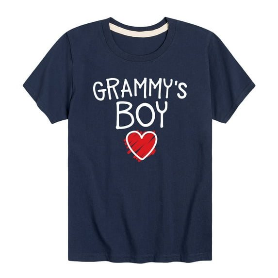 Instant Message - Grammys Boy - Toddler And Youth Short Sleeve Graphic T-Shirt