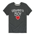 thumbnail image 1 of Instant Message - Grammys Boy - Toddler And Youth Short Sleeve Graphic T-Shirt, 1 of 5