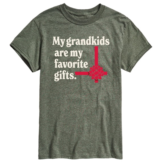 Instant Message - Grandkids Favorite Gift - Men's Short Sleeve Graphic T-Shirt