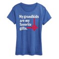 thumbnail image 1 of Instant Message - Grandkids Favorite Gift - Women's Short Sleeve Graphic T-Shirt, 1 of 5