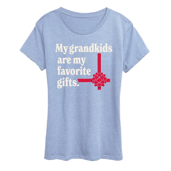 Instant Message - Grandkids Favorite Gift - Women's Short Sleeve Graphic T-Shirt