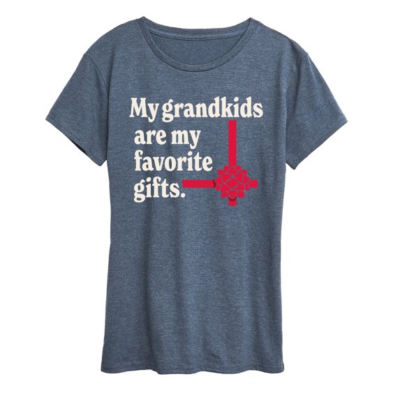 Instant Message - Grandkids Favorite Gift - Women's Short Sleeve Graphic T-Shirt